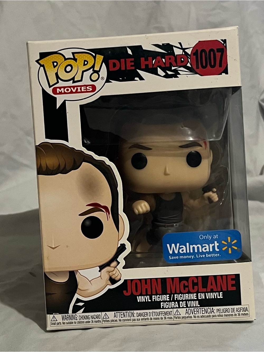 pop John McClane Vinyl Figure - Brown, Black